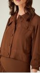 Camisa Manga Longa Chocolate