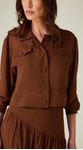 Camisa Manga Longa Chocolate