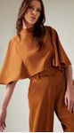 Blusa Gola Alta Caramelo
