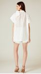 Blusa Ampla Laise com Laço Off