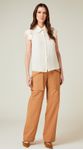 Blusa com Babados Off 