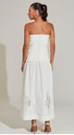Vestido Drapeado Midi Off