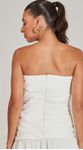 Vestido Drapeado Midi Off