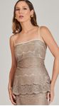 Blusa Renda Com Alças
