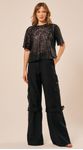 Blusa em Renda Preto 