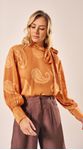 Blusa Manga Longa Bege