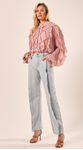 Calça Jeans Cintura Alta 
