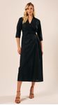 Vestido Manga Longa Preto