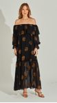 Vestido Longo Ombro A Ombro 