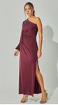 Vestido Longo com Cintura Vazada