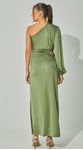 Vestido Longo com Cintura Vazada