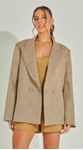 Blazer Linho Metalizado