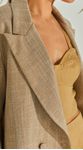 Blazer Linho Metalizado