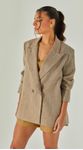 Blazer Linho Metalizado