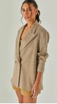 Blazer Linho Metalizado
