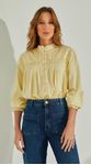 Camisa Tricoline Com Pregas