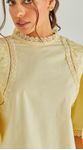 Blusa Tricoline Com Renda