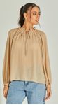 Blusa Manga Longa Com Botões