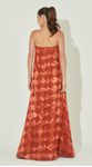 Vestido Longo Jacquard