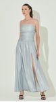 Vestido Longo com Transpasse