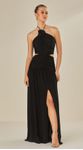 Vestido Longo Frente Única Jersey