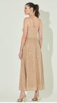 Vestido Midi de Alça Paete