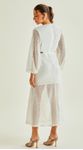 Vestido Midi Tela Paetê