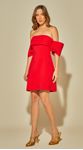 Vestido Curto com Mangas