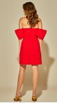 Vestido Curto com Mangas