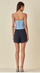 Blusa Corset Jeans 