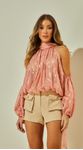 Short Alfaiataria Com Bolsos