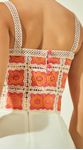 Blusa de Alça em Crochet