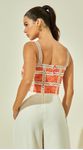 Blusa de Alça em Crochet