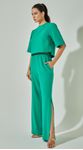 Conjunto Blusa e Calça Reta