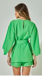 Conjunto Blusa e Short Verde