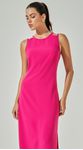 Vestido Midi Ombro Vazado