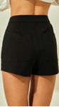 Short Alfaiataria Com Recortes