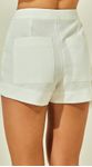 Short Alfaiataria Com Recortes
