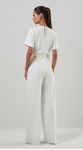 Calça Pantalona Wendy Off White
