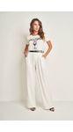 Calça Alfaitaria Doce Trama 105164 Off White