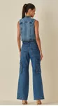 Calça Cargo Jeans