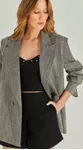 Blazer Linho Metalizado