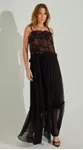 Vestido Midi Flower Com Babados