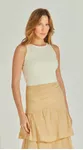 Blusa Malha Canelada