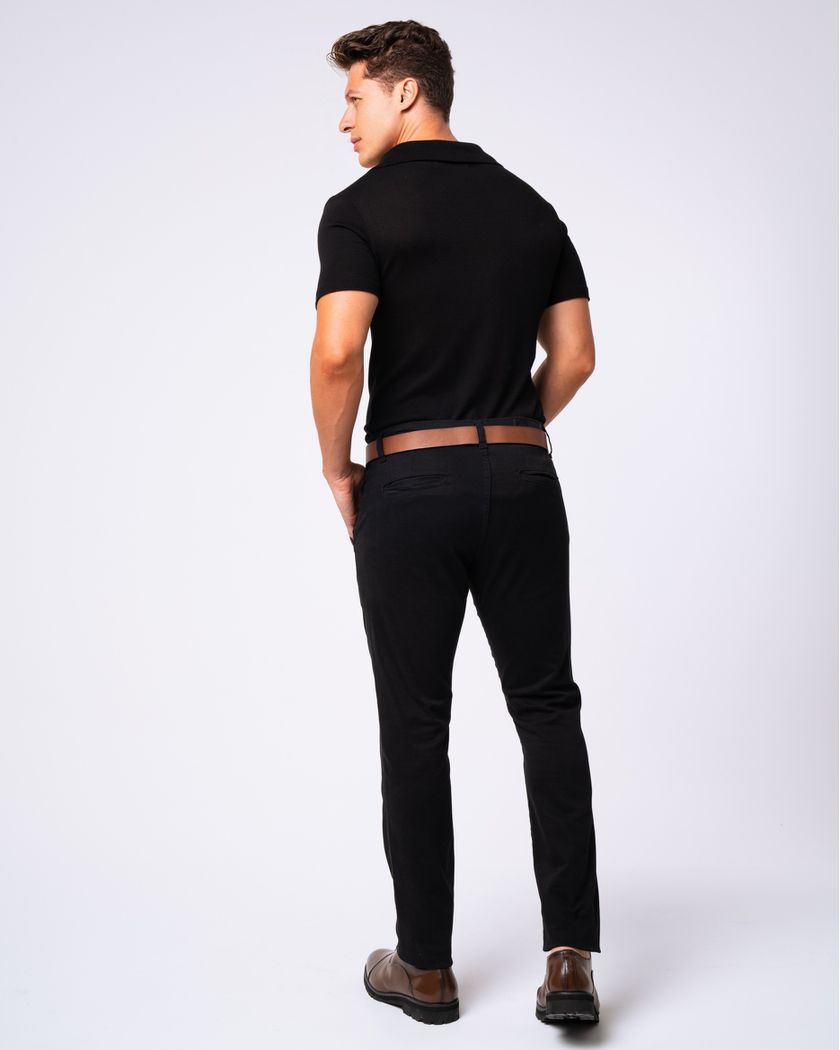 Calça Masculina Chino Preta 