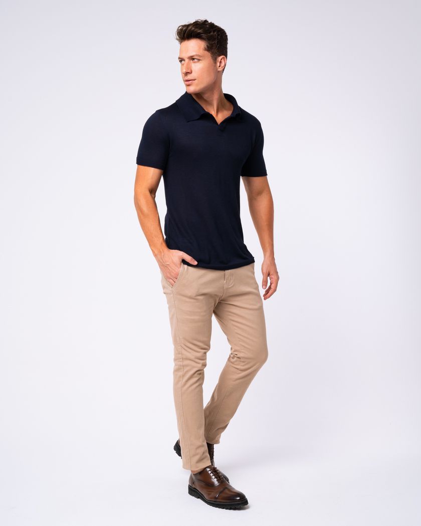 Calça Masculina Chino Cáqui 