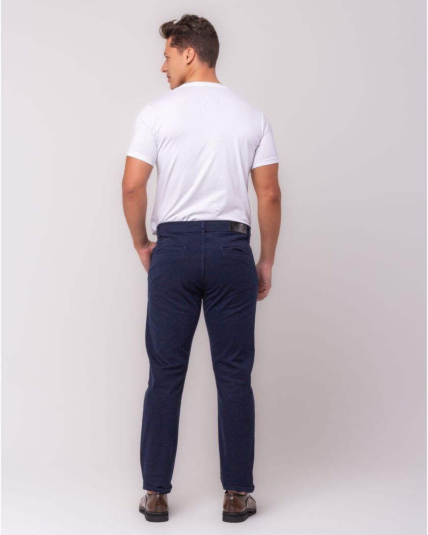 Calça Masculina Chino Azul