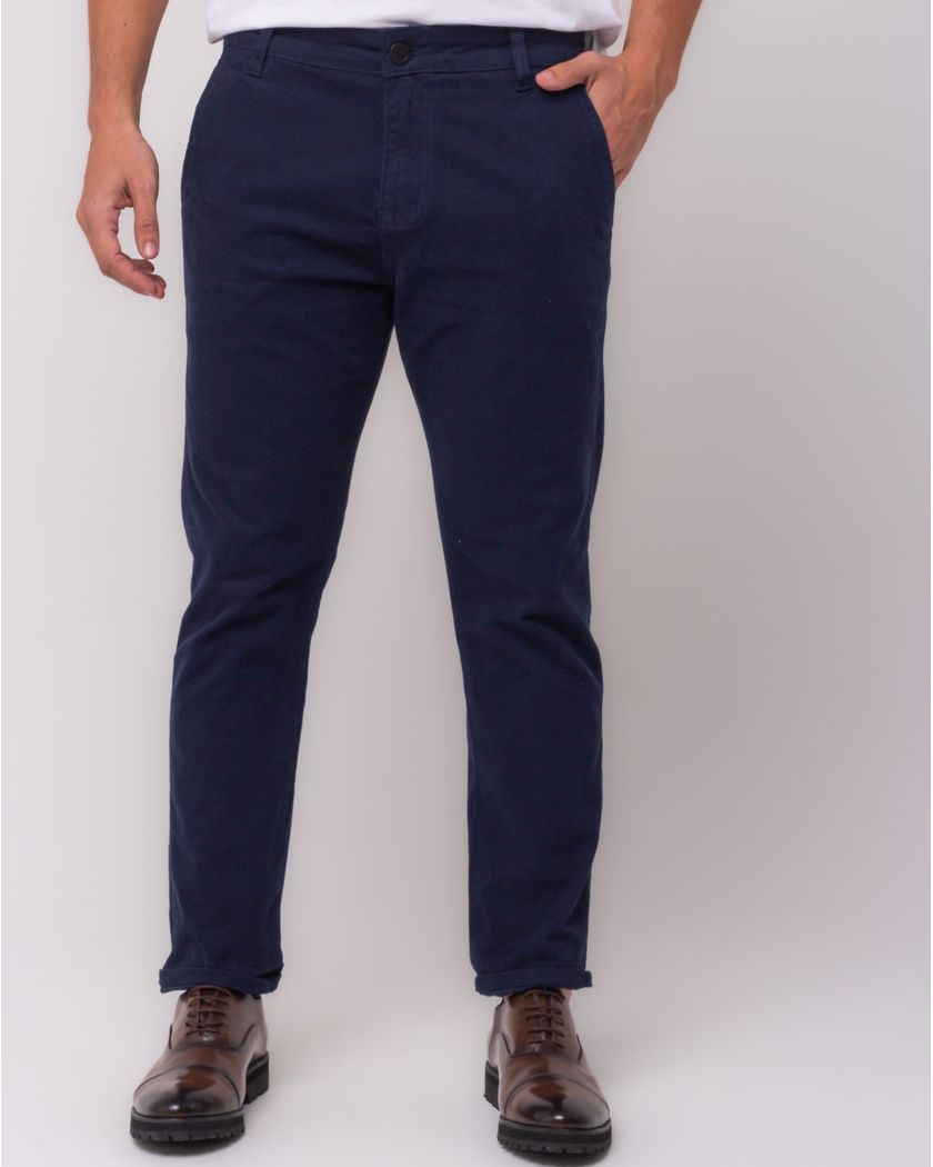 Calça Masculina Chino Azul