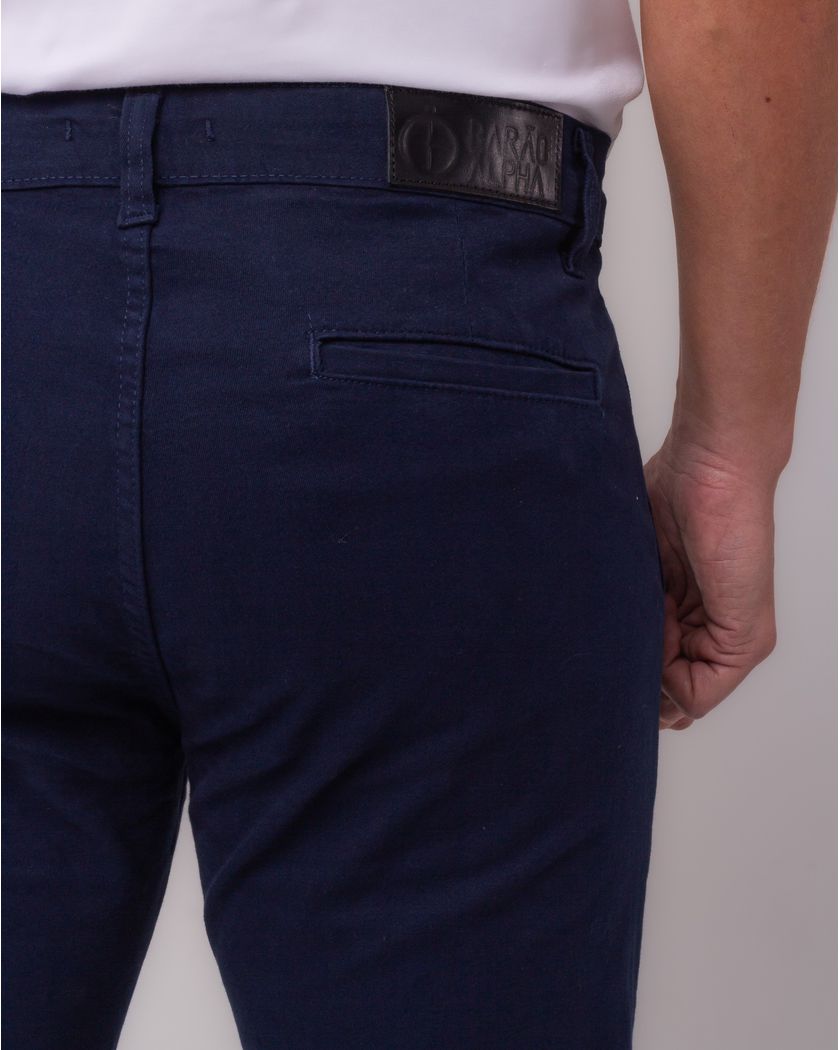 Calça Masculina Chino Azul