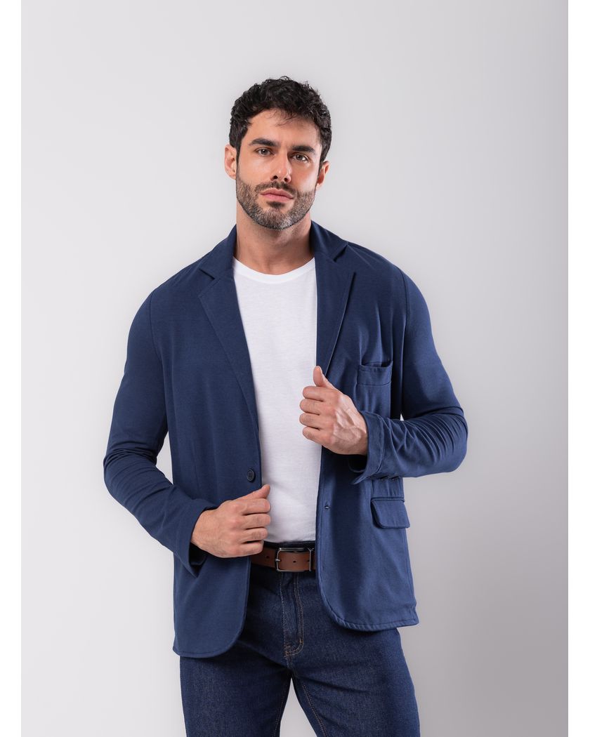 Blazer Barão Masculino 366 Azul - Barão Alpha